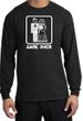 Game Over Long Sleeve Shirt Funny Marriage Black Shirt - White Print