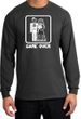 Game Over Long Sleeve Shirt Funny Marriage Charcoal Shirt White Print