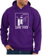 Game Over Marriage Ceremony Hoodie Funny Purple Hoody - White Print