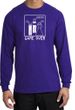 Game Over Marriage Ceremony Long Sleeve Purple Shirt - White Print