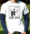 Game Over Marriage Ceremony Long Sleeve Shirt-in-Shirt