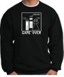 Game Over Marriage Ceremony Sweatshirt Funny Black - White Print