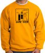 Game Over Marriage Ceremony Sweatshirt Funny Gold - Black Print
