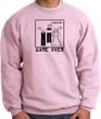 Game Over Marriage Ceremony Sweatshirt Funny Pink - Black Print
