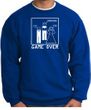 Game Over Marriage Ceremony Sweatshirt Funny Royal - White Print