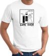 Game Over Marriage Ceremony T-shirt Funny White Tee - Black Print