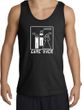 Game Over Marriage Ceremony Tanktop Funny Black Tank - White Print