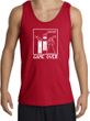 Game Over Marriage Ceremony Tanktop Funny Red Tank - White Print