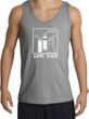 Game Over Marriage Ceremony Tanktop Funny Sport Grey Tank White Print