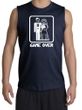 Game Over Muscle Shirt Funny Marriage Navy Shooter - White Print