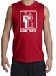 Game Over Muscle Shirt Funny Marriage Red Shooter - White Print