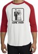 Game Over Raglan Shirt Funny Marriage White/Red - Black Print