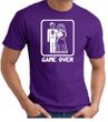 Game Over T-shirt - Funny Marriage Bride Groom Purple Tee White Print