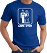 Game Over T-shirt - Funny Marriage Bride Groom Royal Tee White Print