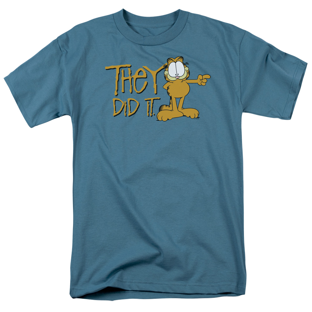 T-shirt Garfield Occasion - En Coton, Bon État Général