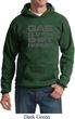 Gas Clutch Shift Repeat Grey Print Hoodie