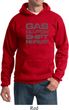 Gas Clutch Shift Repeat Grey Print Hoodie