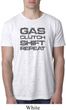 Gas Clutch Shift Repeat Grey Print Mens Burnout Shirt