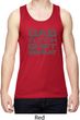 Gas Clutch Shift Repeat Grey Print Mens Moisture Wicking Tanktop