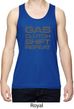 Gas Clutch Shift Repeat Grey Print Mens Moisture Wicking Tanktop