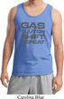 Gas Clutch Shift Repeat Grey Print Mens Tank Top