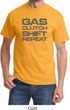 Gas Clutch Shift Repeat Grey Print Shirt