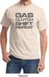Gas Clutch Shift Repeat Grey Print Shirt