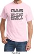Gas Clutch Shift Repeat Grey Print Shirt