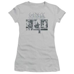 Genesis Juniors Shirt The Lamb Down On Broadway Silver T-Shirt