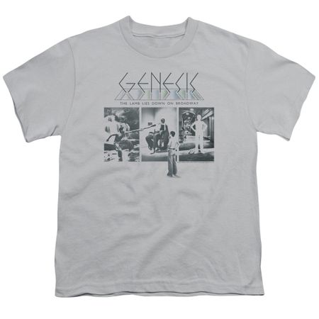 Genesis Kids Shirt The Lamb Down On Broadway Silver T-Shirt