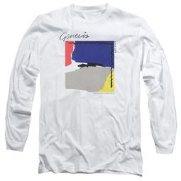 Genesis Long Sleeve Shirt Abacab White Tee T-Shirt Genesis Long Sleeve Shirt Abacab White Tee T-Shirt