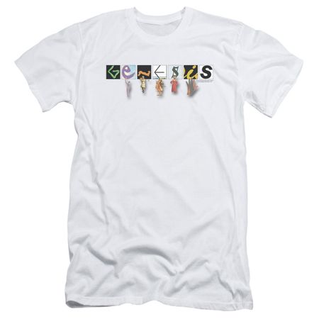 Genesis Slim Fit Shirt New Logo White T-Shirt