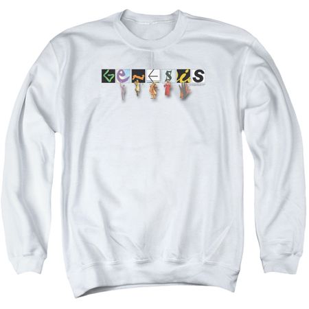 Genesis Sweatshirt New Logo Adult White Sweat Shirt