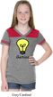 Genius Light Bulb Girls Football Shirt