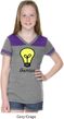 Genius Light Bulb Girls Football Shirt