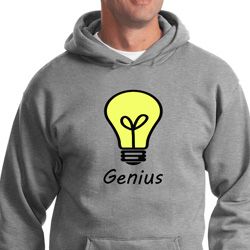 Genius Light Bulb Hoodie
