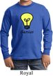 Genius Light Bulb Kids Long Sleeve Shirt