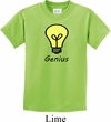 Genius Light Bulb Kids Shirt