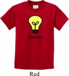 Genius Light Bulb Kids Shirt