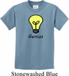 Genius Light Bulb Kids Shirt
