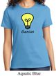 Genius Light Bulb Ladies Shirt