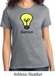 Genius Light Bulb Ladies Shirt