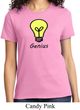 Genius Light Bulb Ladies Shirt