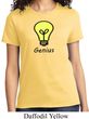 Genius Light Bulb Ladies Shirt