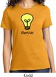 Genius Light Bulb Ladies Shirt