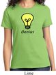 Genius Light Bulb Ladies Shirt