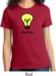 Genius Light Bulb Ladies Shirt