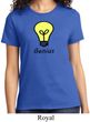Genius Light Bulb Ladies Shirt