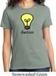 Genius Light Bulb Ladies Shirt