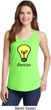 Genius Light Bulb Ladies Tank Top